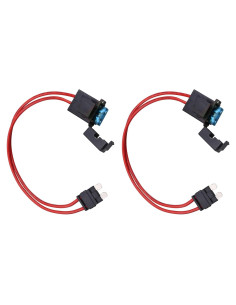 Portafusibles Estándar ZOOKOTO 15A con 2 Fusibles 16AWG