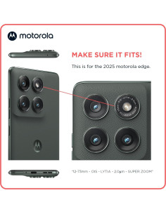 Funda Protectora Motorola Edge 2025 Azul Crepúsculo - Ajuste Preciso 2