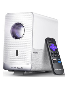 Proyector Smart Aurzen Roku TV 1080P FHD Bluetooth WiFi