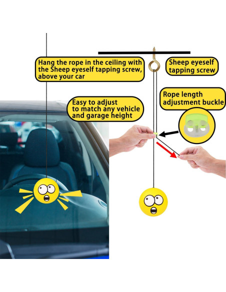 Juego de Ayudas para Estacionamiento BUJ - 2 Bolas y Bloques