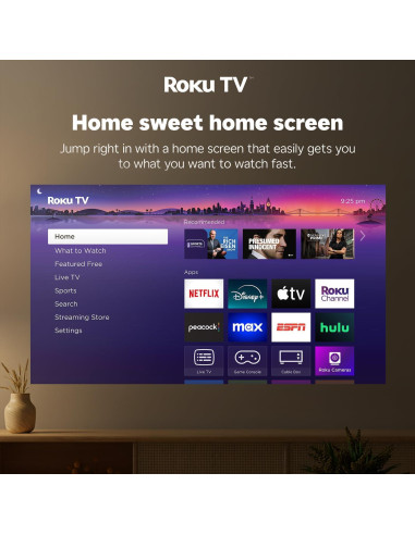 Proyector Smart Aurzen Roku TV 1080P FHD Bluetooth WiFi