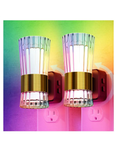 Luz Nocturna LED RGB Briignite con Sensor y Brillo Ajustable