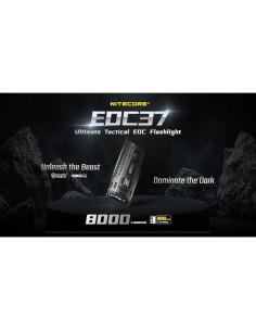 Linterna Nitecore EDC37 8000 Lúmenes Recargable USB-C 2