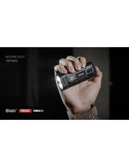 Linterna Nitecore EDC37 8000 Lúmenes Recargable USB-C