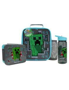 Set de Almuerzo Get Trend Minecraft 3 Piezas Aislado Niños