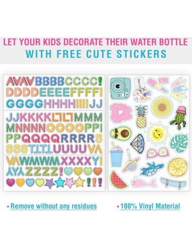 Botella de Agua Aislada 12 oz CHILLOUT LIFE Azul Océano