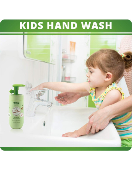 Jabón de Manos Líquido WBM Care Baby 3 x 192.78 g - Natural y Suave