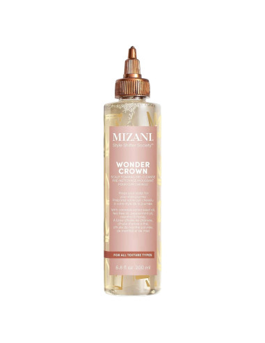 Limpiador de cuero cabelludo Mizani Wonder Crown 272g - Estimula crecimiento