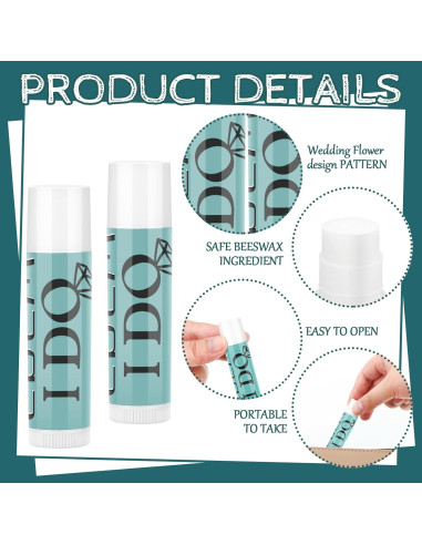 24 Balsamos Labiales Hidratantes Suttmin Verde Boda Regalo