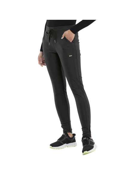Pantalón Scrubs Mujer Cherokee CK095 Stretch 360 Olivo