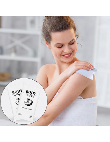 200 Toallitas Corporales Individuales Enjamyo 17.78x19.81cm