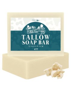 Jabón Natural de Grasa Alimentada con Pasto Healov 108g