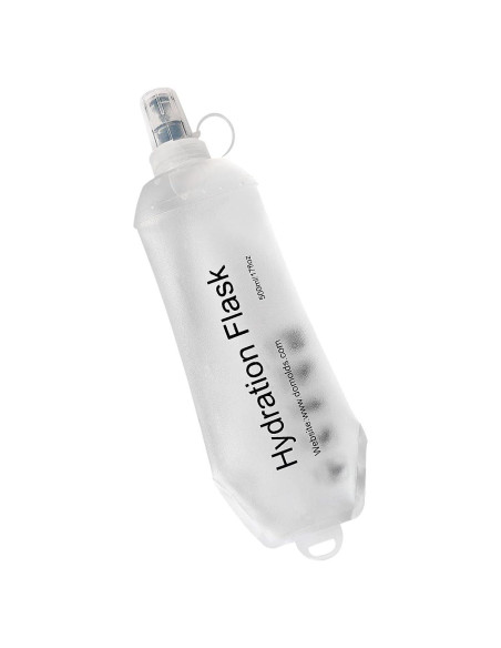 Botella de Agua Colapsable WILDREEDS 500ml Blanca TPU