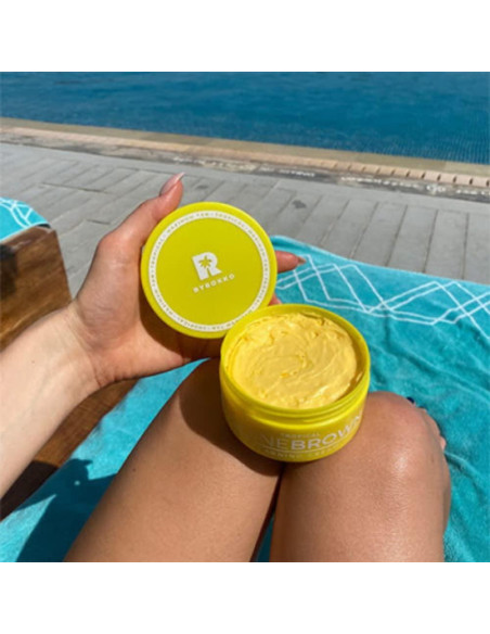 Crema Bronceadora Tropical BYROKKO Shine Brown 150 ml