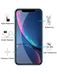 Protector de Pantalla Vidrio Templado NEW'C para iPhone 11/XR 6.1" 2