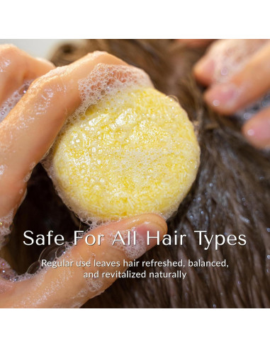 Champú Sólido Fortalecedor NATÚ BOTANICALS 65g - Cúrcuma y Lavanda