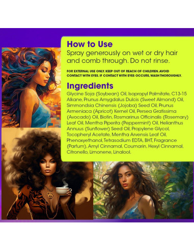 Spray Acondicionador Sin Enjuague Difeel Raíz 226 g - Crecimiento y Reparación