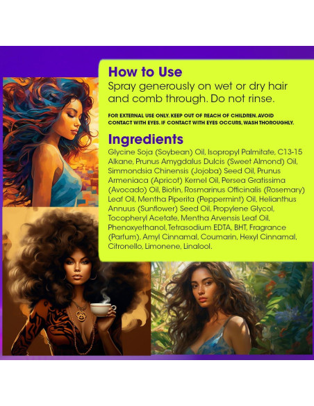 Spray Acondicionador Sin Enjuague Difeel Raíz 226 g - Crecimiento y Reparación