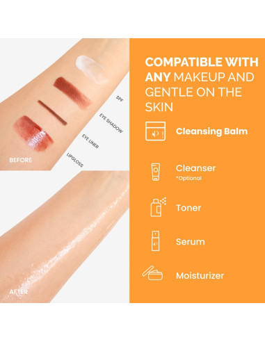 Bálsamo Limpiador Plantifique con Mango y Papaya 150ml + 10 Mascarillas