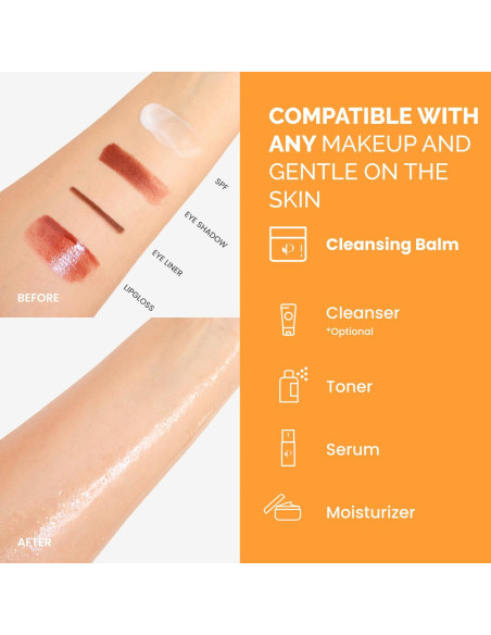 Bálsamo Limpiador Plantifique con Mango y Papaya 150ml + 10 Mascarillas