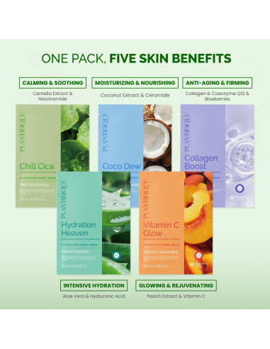 Bálsamo Limpiador Plantifique con Mango y Papaya 150ml + 10 Mascarillas