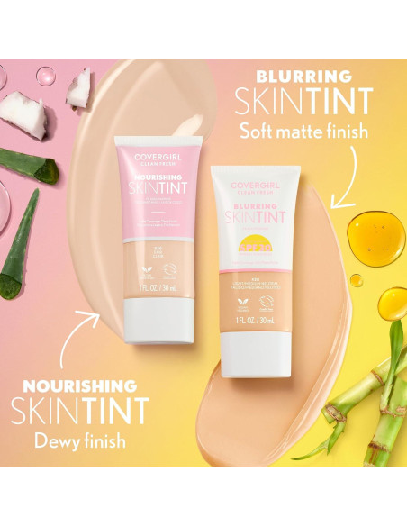 Base Líquida Hidratante Covergirl Clean Fresh 29.57 ml 550 Claro/Medio