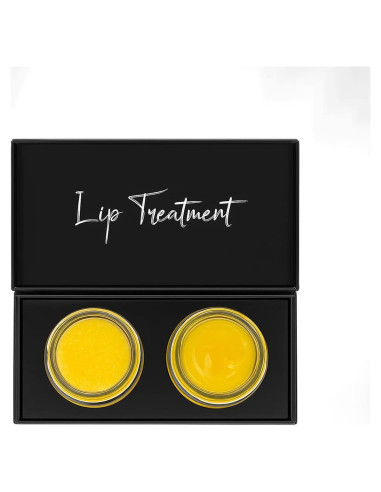 Dúo Labial Hidratante y Exfoliante Nuzilicious - Mango