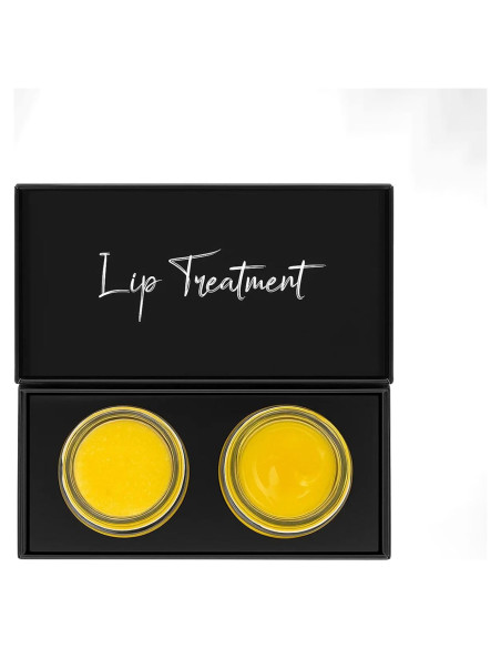 Dúo Labial Hidratante y Exfoliante Nuzilicious - Mango