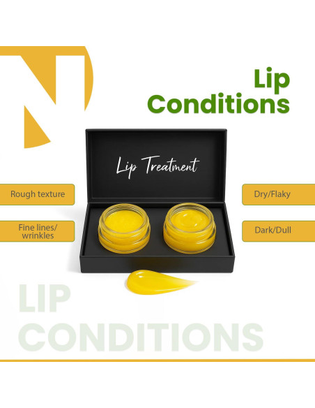 Dúo Labial Hidratante y Exfoliante Nuzilicious - Mango