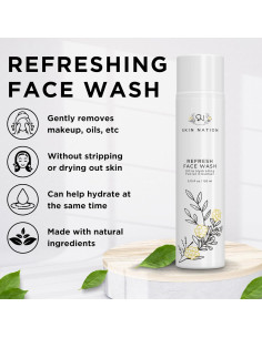 Limpieza Facial Hidratante Skin Nation con Aloe y Manzanilla 151 ml 2