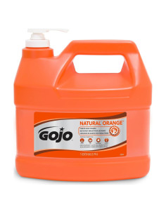 Limpiador de Manos GOJO Natural Naranja 3.99 kg con Pómez