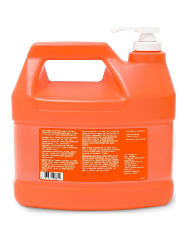 Limpiador de Manos GOJO Natural Naranja 3.99 kg con Pómez