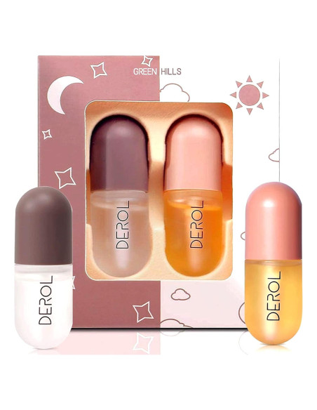 Set de Aumento de Labios Green Hills - Suero Día y Noche