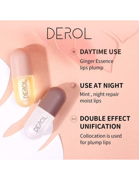 Set de Aumento de Labios Green Hills - Suero Día y Noche