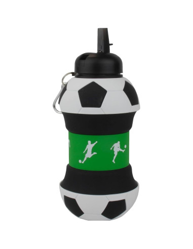 Botella de Agua Colapsable Maccabi 1 Litro Silicona BPA-Free