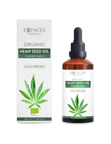 Aceite de Semilla de Cañamo Orgánico Essences Bulgaria 100ml - Hidratante Natural
