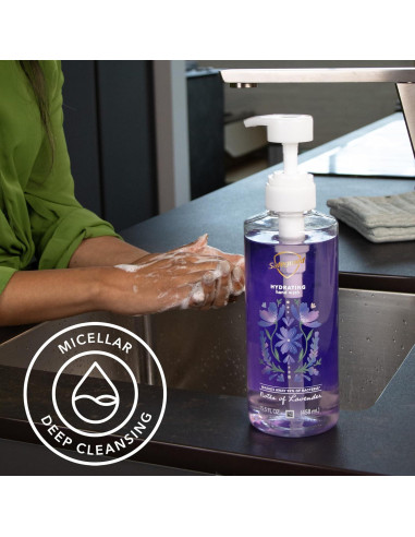 Jabón Líquido para Manos Safeguard Lavanda 4x15.5oz Hidratante