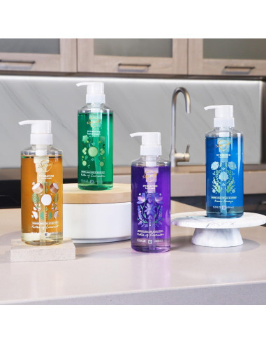 Jabón Líquido para Manos Safeguard Lavanda 4x15.5oz Hidratante