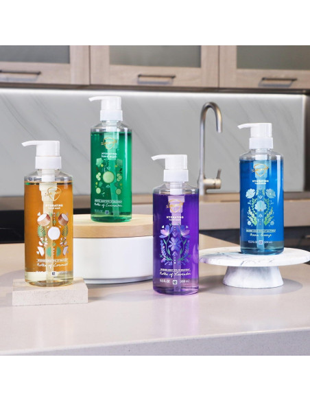 Jabón Líquido para Manos Safeguard Lavanda 4x15.5oz Hidratante