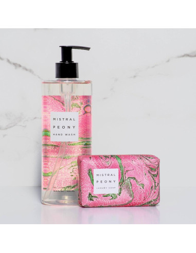 Jabón de Manos Mistral Peonía 500 ml - Hidratante Premium