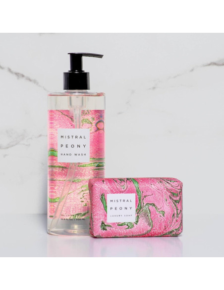 Jabón de Manos Mistral Peonía 500 ml - Hidratante Premium