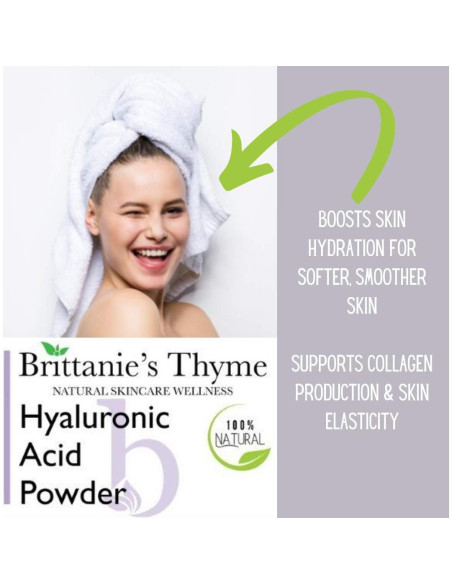 Polvo de Ácido Hialurónico Puro Brittanie's Thyme 100g