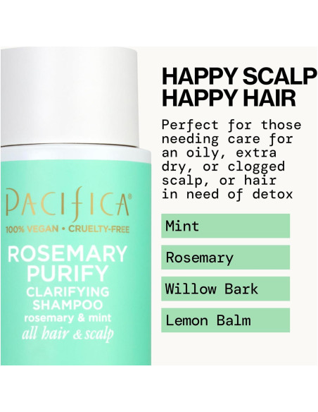 Conjunto Champú y Acondicionador Pacifica Romero y Menta 591 ml