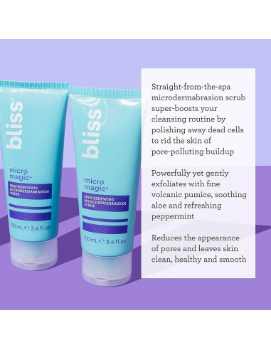 Paquete Bliss Jelly Glow Peel + Micro Magic - Exfoliante Suave