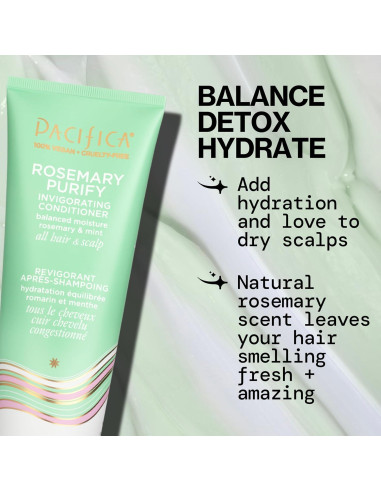 Conjunto Champú y Acondicionador Pacifica Romero y Menta 591 ml