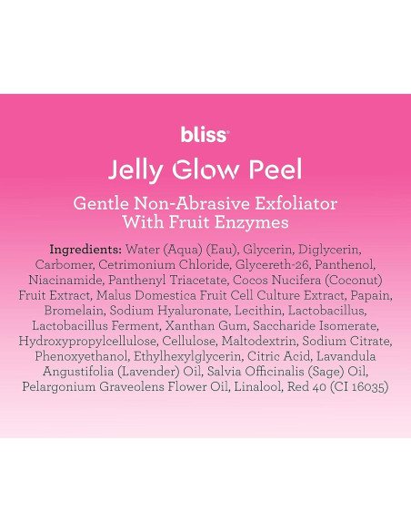 Paquete Bliss Jelly Glow Peel + Micro Magic - Exfoliante Suave