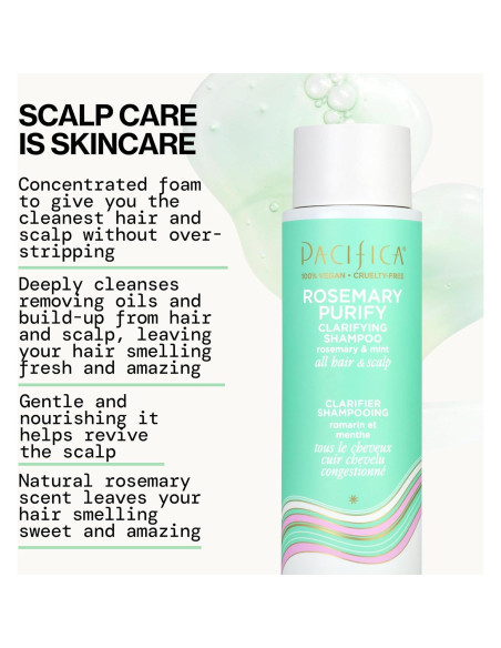 Conjunto Champú y Acondicionador Pacifica Romero y Menta 591 ml