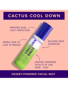 Spray Refrescante Facial Unicorn Snot 140g - Hidratante Aloe y Jojoba 2