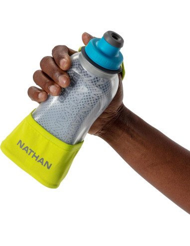 Botella de Agua Aislada Nathan Quick Squeeze 0.35 L Ergonomica