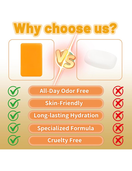 Jabón de Caqui Natural Genérico 100g - Hidratante y Desodorante